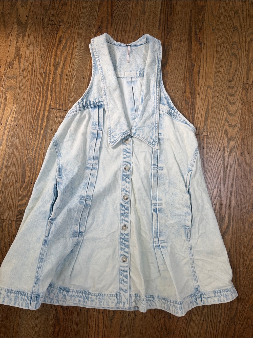 Free People Denim Swing Dress - Picture 1 of 2